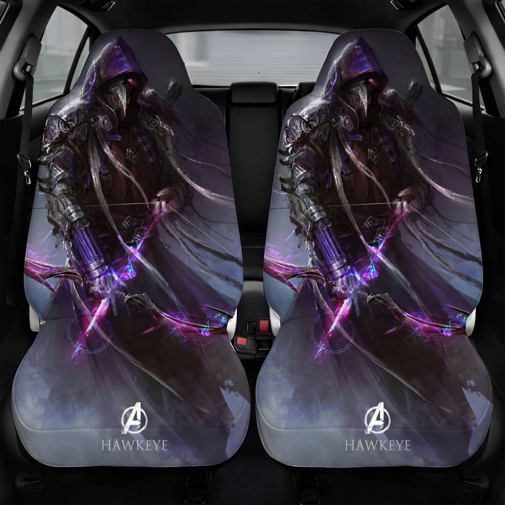 Avengers Hawkeye Car Seat Cover Front Pair