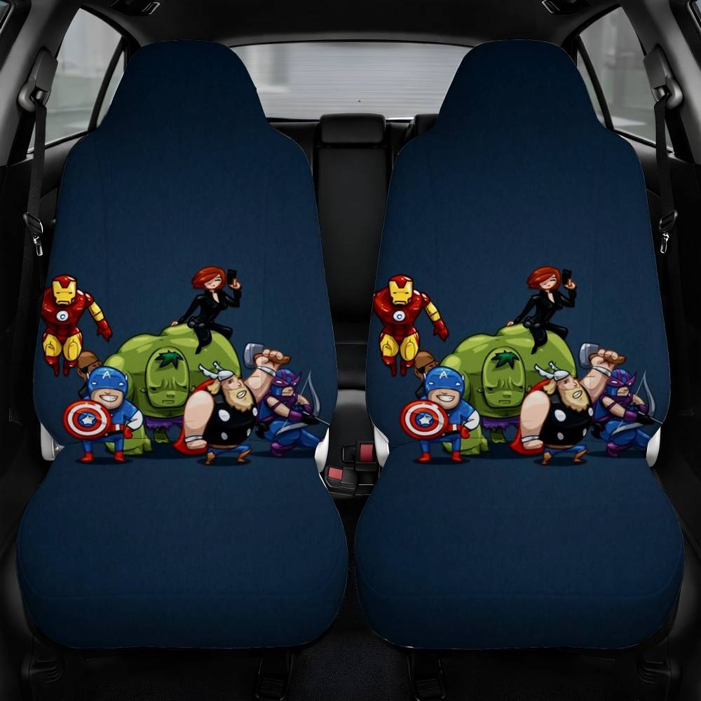 Avengers Mini Car Seat Cover Front Pair