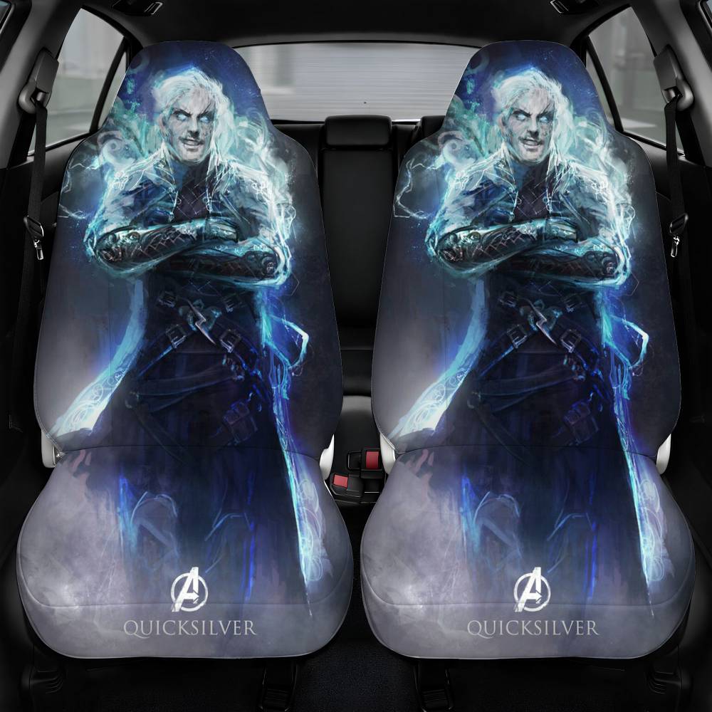 Avengers Quicksilver Car Seat Cover Front Pair