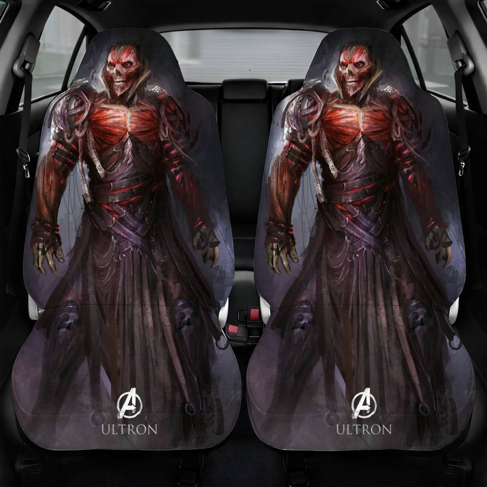 Avengers Ultron Car Seat Cover Front Pair