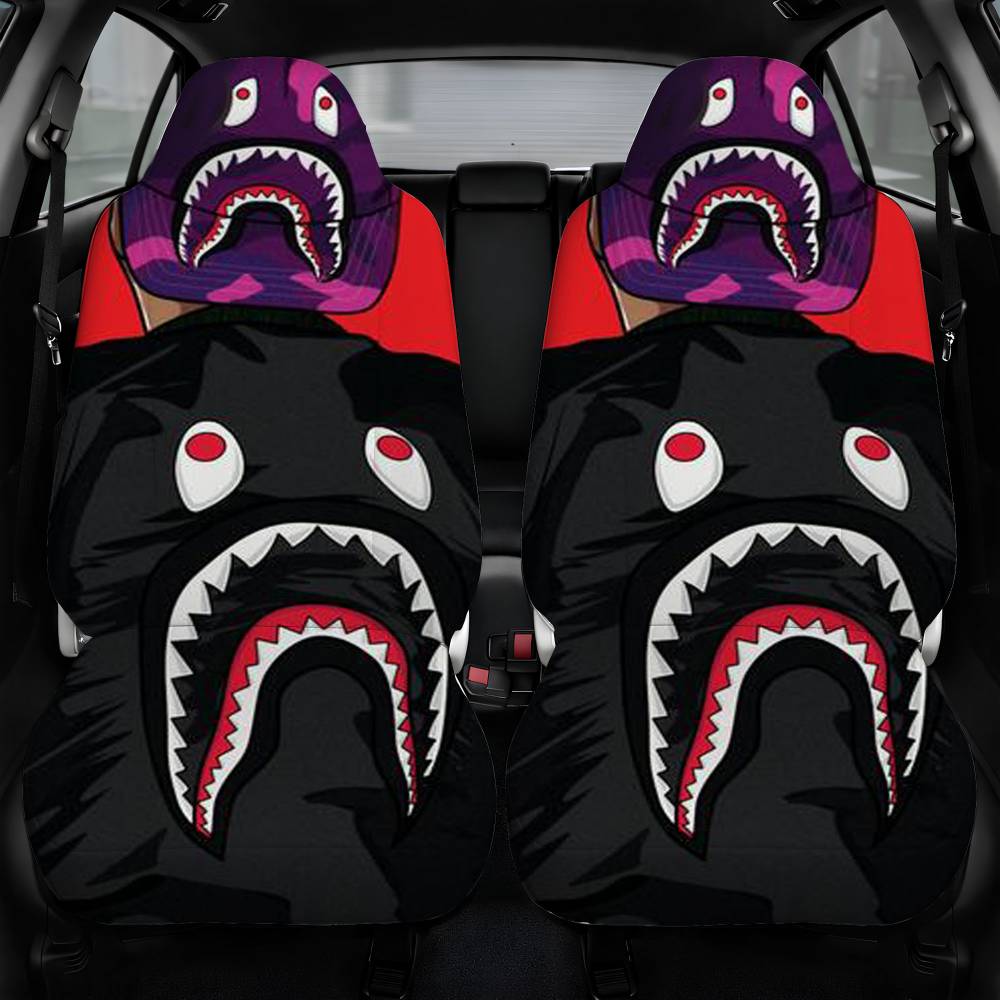Bathing Ape Bape Car Seat Cover Front Pair