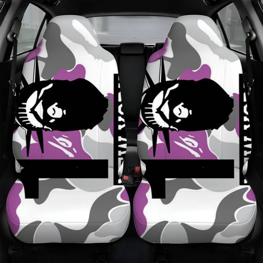 Bathing Ape New York City Car Seat Cover Front Pair