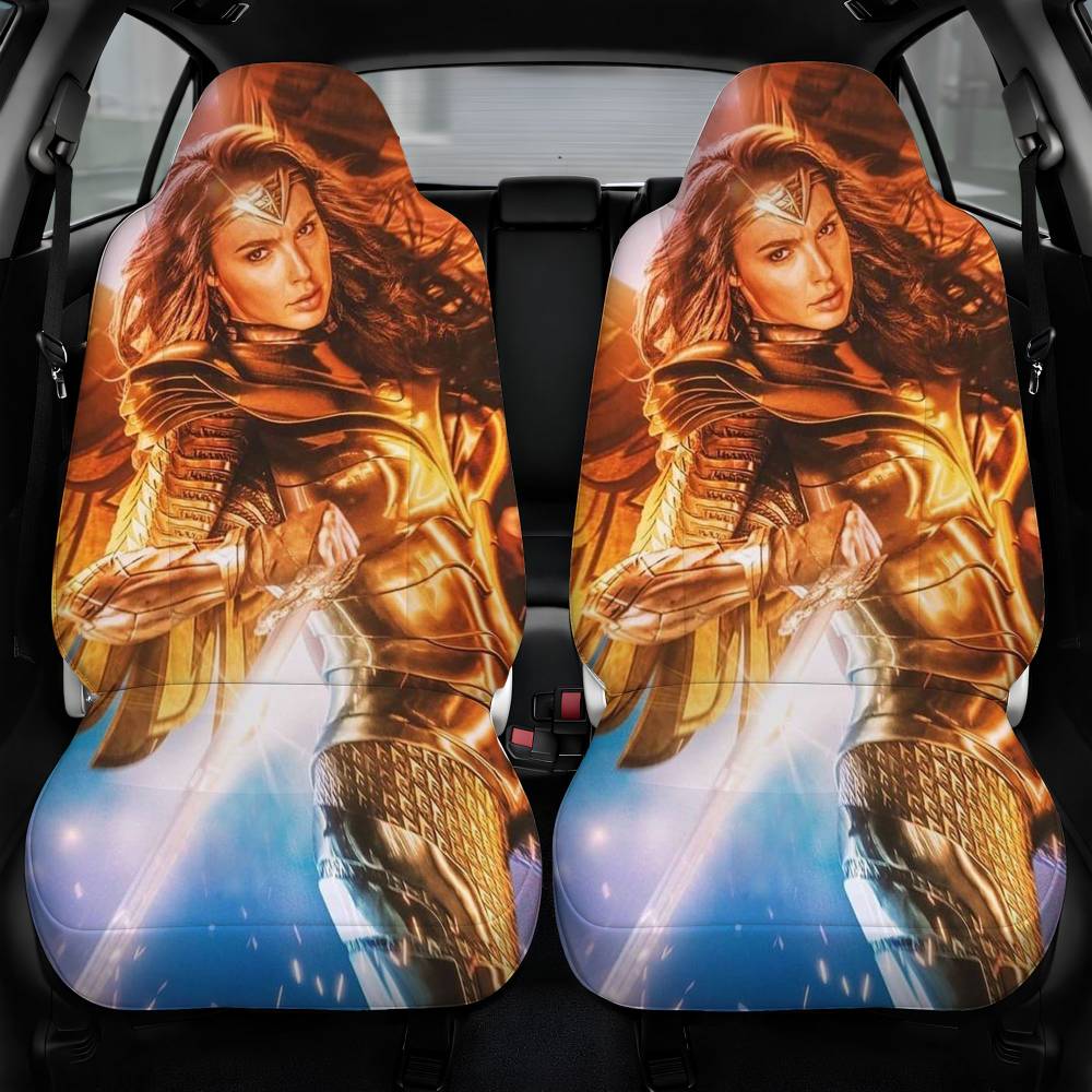 Epic Wonder Woman 1984 Wings Car Seat Cover Front Pair