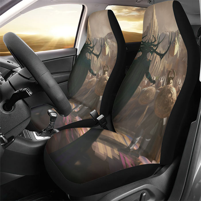 Hela In Thor Ragnarok Rear Car Seat Covers