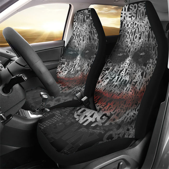 Joker Batman Avengers Rear Car Seat Covers