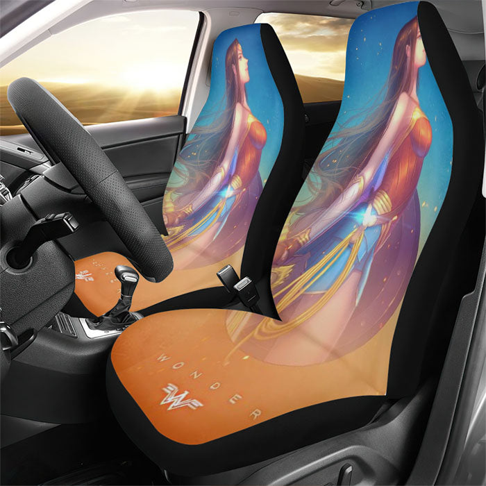 Justice League Wonder Woman Rear Car Seat Covers