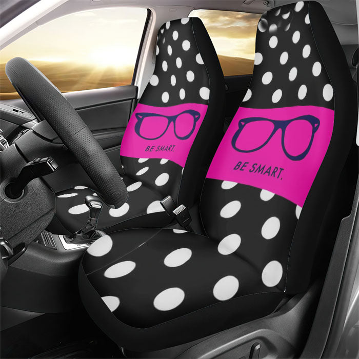 Kate Spade Be Smart Polka Dots Rear Car Seat Covers