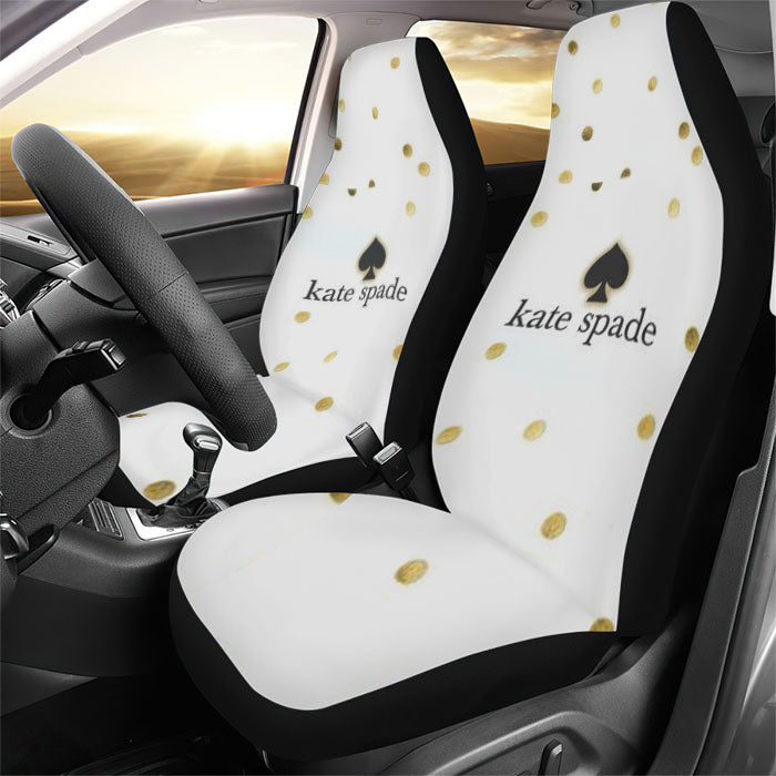 Kate Spade Gold Rear Car Seat Covers