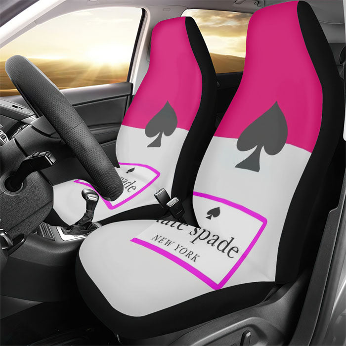 Kate Spade Hot Pink Rear Car Seat Covers