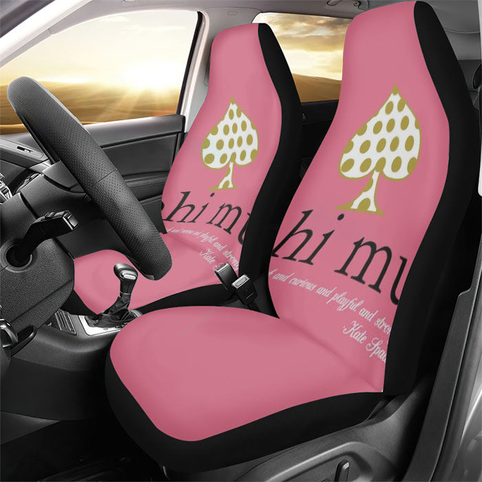 Kate Spade Phi Mu Rear Car Seat Covers