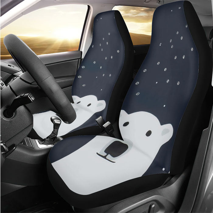 Kate Spade Polar Bear Rear Car Seat Covers