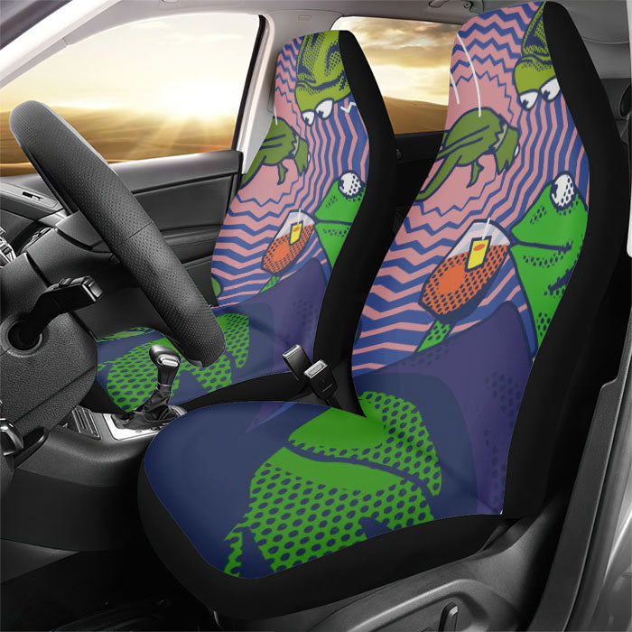 Kermit Suicide Jokes Rear Car Seat Covers