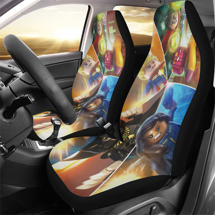 Lego Marvels Avengers Season Pass Rear Car Seat Covers