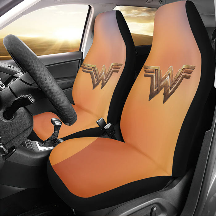 Logo Justice League Diana Prince Wonder Woman Rear Car Seat Covers