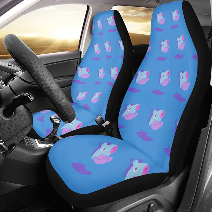 Mang Bt21 J Hope Bts Pattern Rear Car Seat Covers