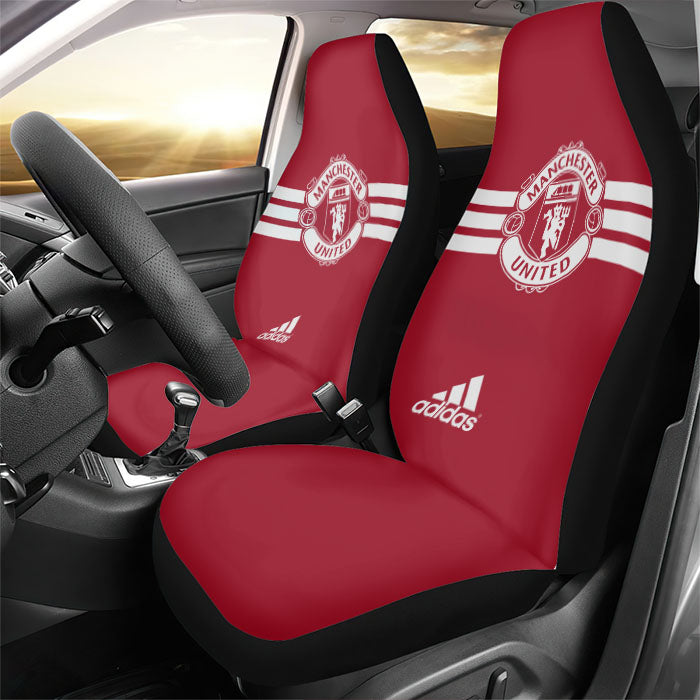 Manscaster Unites Adidas Rear Car Seat Covers