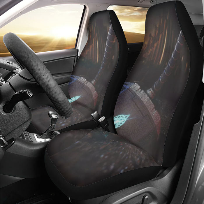 Marvel Studio Thor Hammer Rear Car Seat Covers