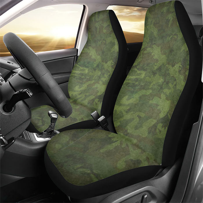 Military Camouflage Pattern Rear Car Seat Covers