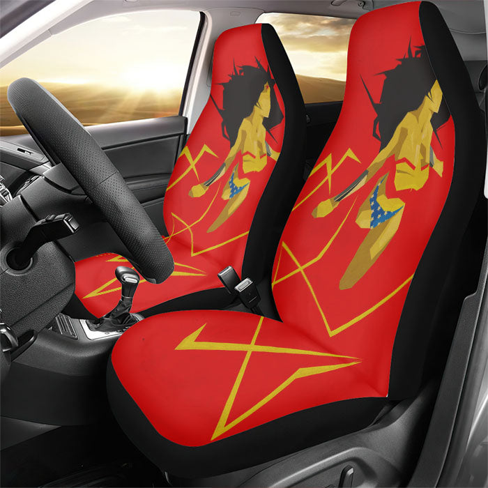 Wonder Woman Vector Rear Car Seat Covers