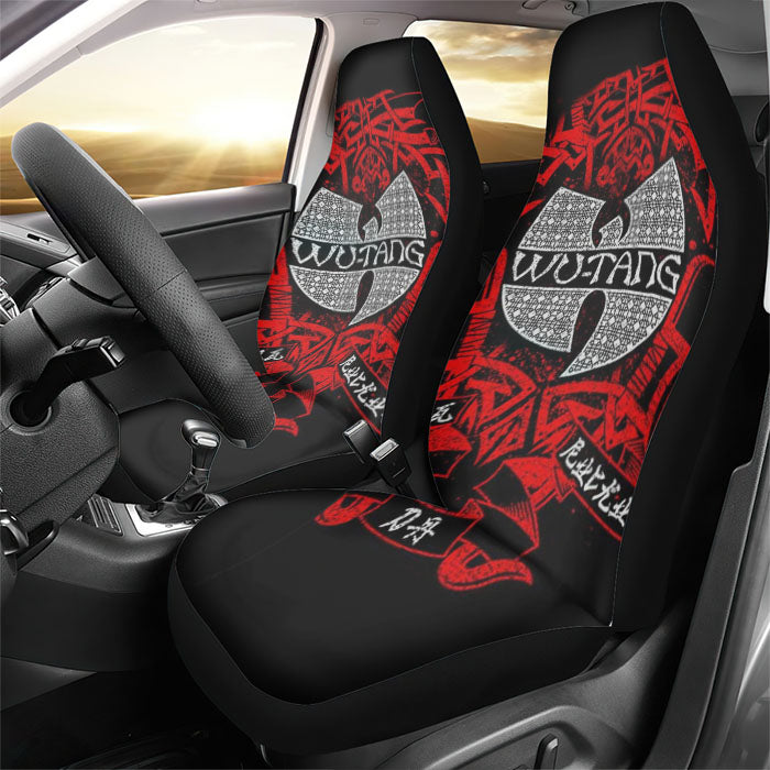 Wu-Tang Clan Logo Rear Car Seat Covers
