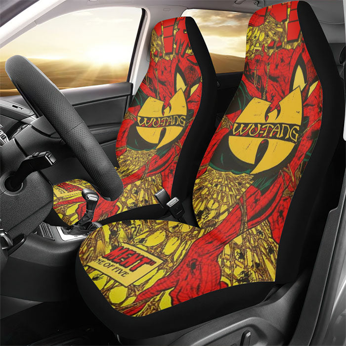 Wu-Tang Clan Spiderman Rear Car Seat Covers