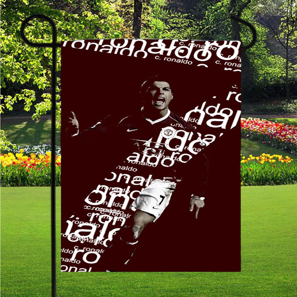 7 Christiano Ronaldo Garden Flags Lawn 12 X 18 Inch
