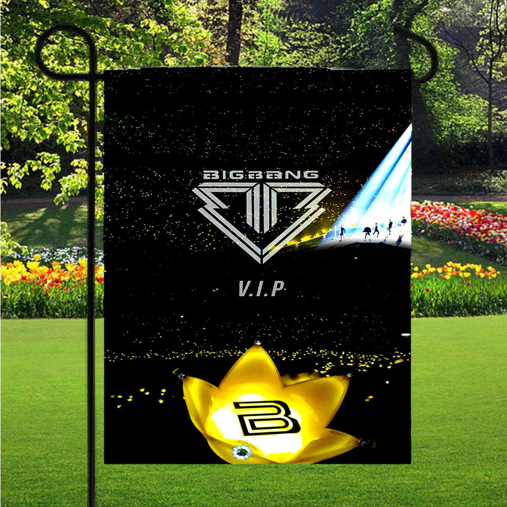 Bigbang Vip Concert Garden Flags Lawn 12 X 18 Inch