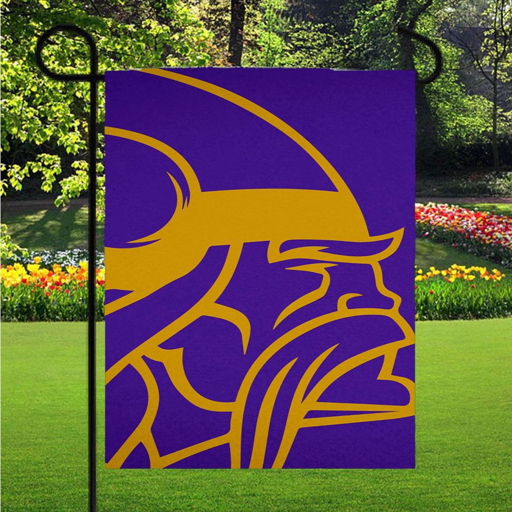 Blue Viking Minnesota Garden Flags Lawn 12 X 18 Inch