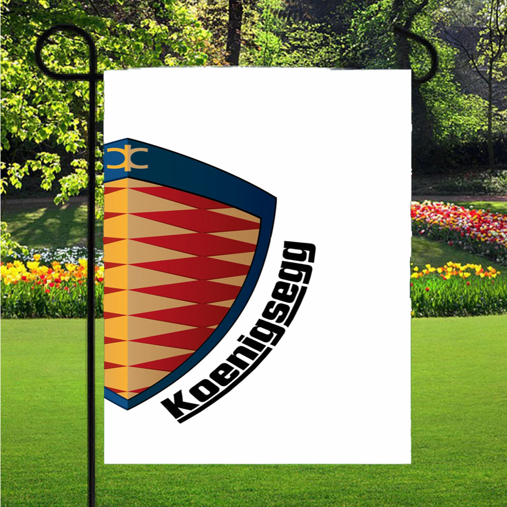 Car Logo Koenigsegg Agera Garden Flags Lawn 12 X 18 Inch