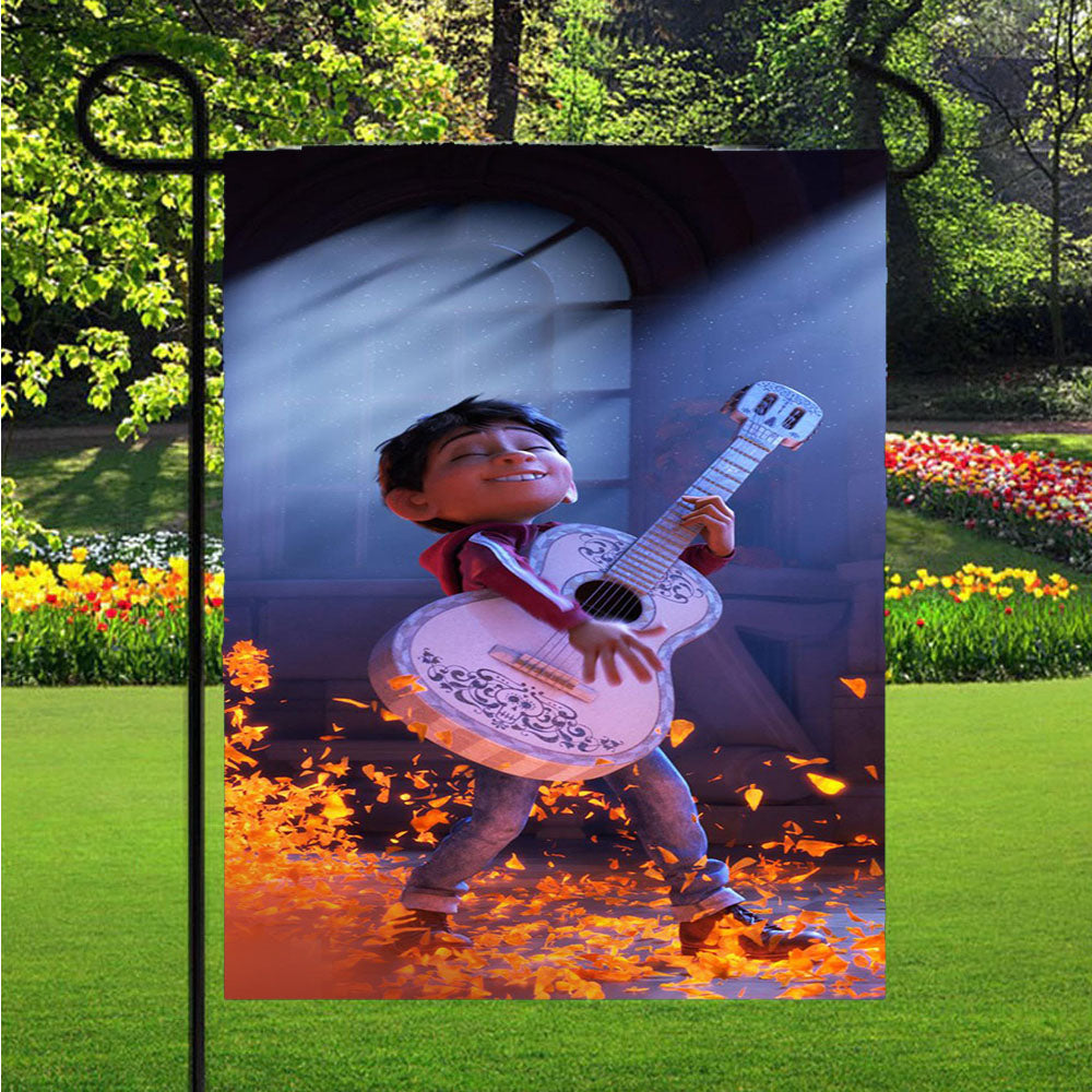 Coco Disney Pixar Film Anime Art Illustration Garden Flags Lawn 12 X 18 Inch