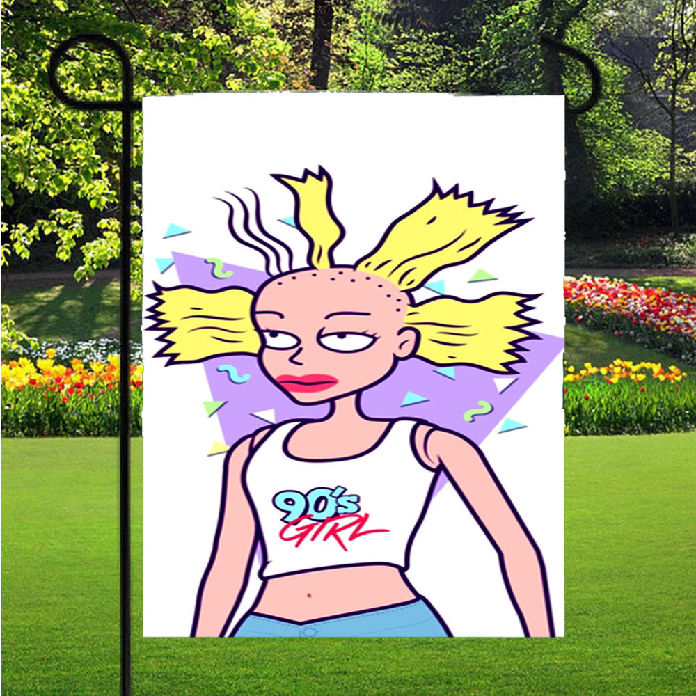 Cynthia Rugrats Doll 90S Girl Garden Flags Lawn 12 X 18 Inch