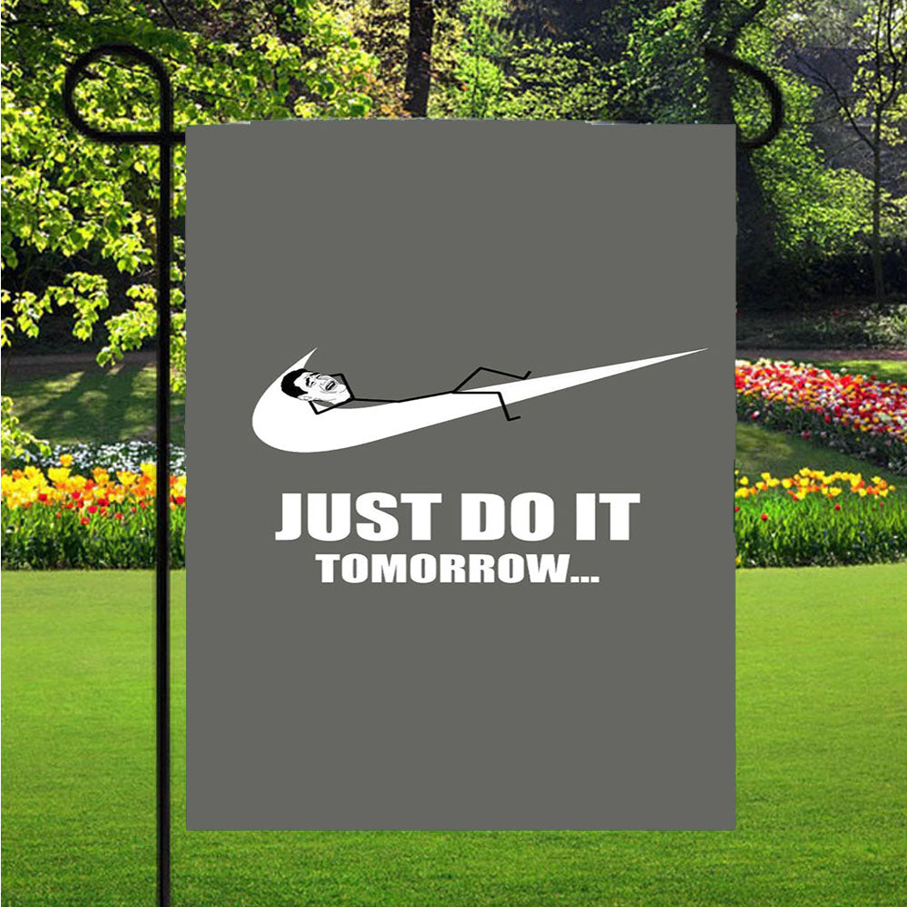 Funny Mobile Quotes Garden Flags Lawn 12 X 18 Inch