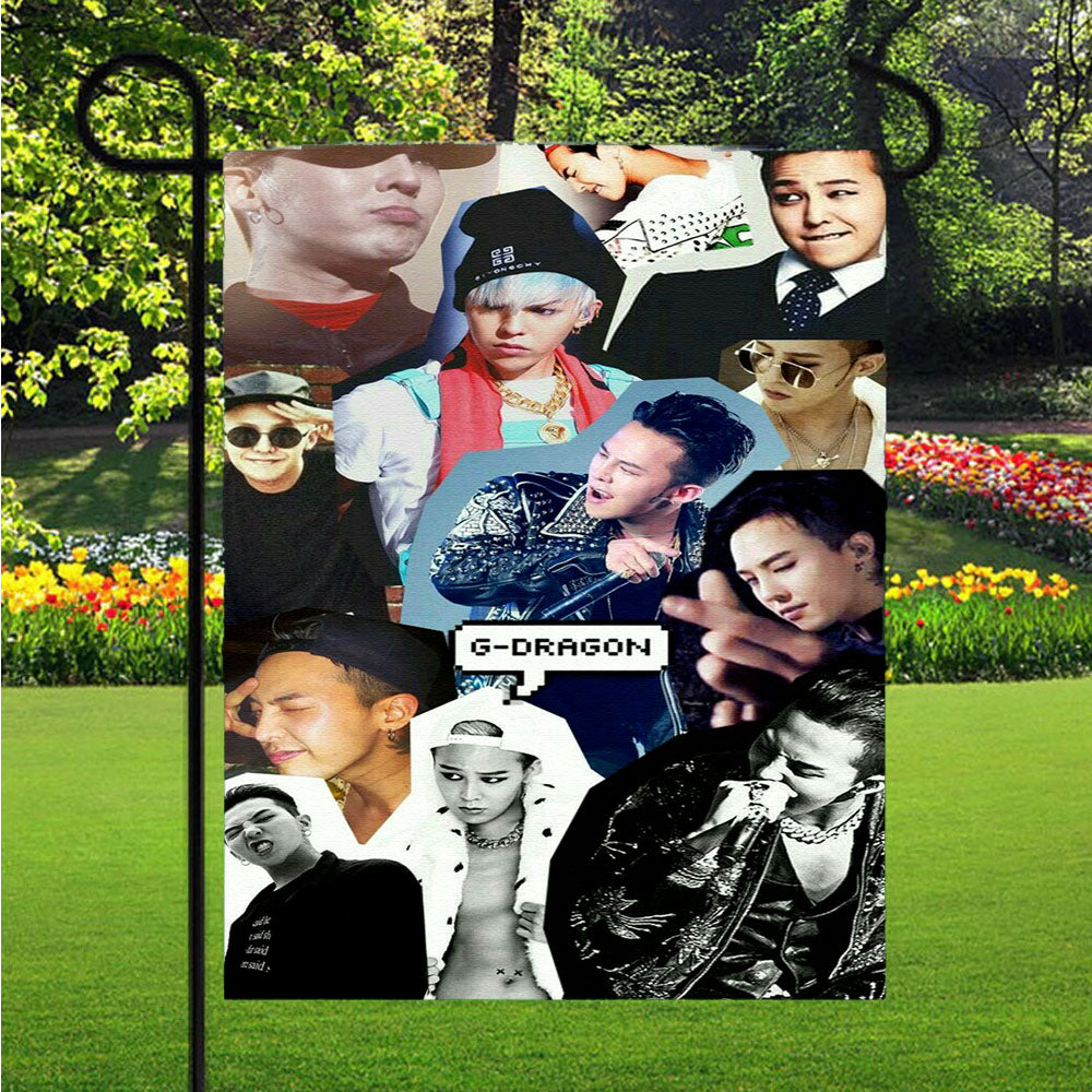 G Dragon Collaction Garden Flags Lawn 12 X 18 Inch