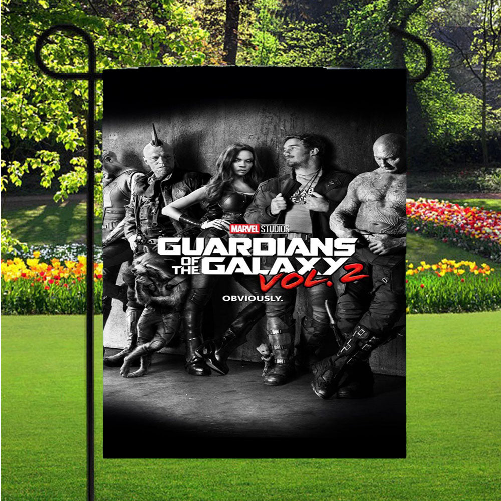 Guardians Of The Galaxy Wallpaper Vol 2 Garden Flags Lawn 12 X 18 Inch