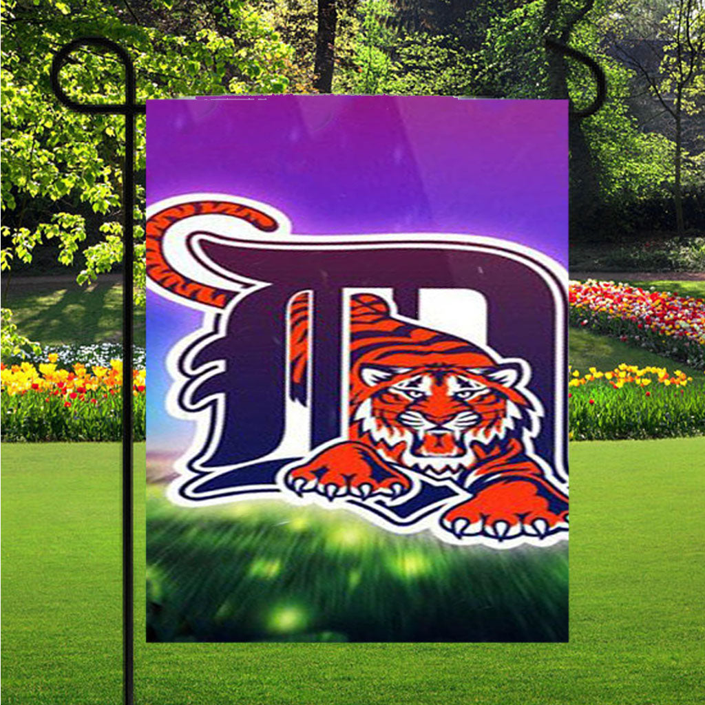Detroit Tigers Mlb Sport Garden Flags Lawn 12 X 18 Inch