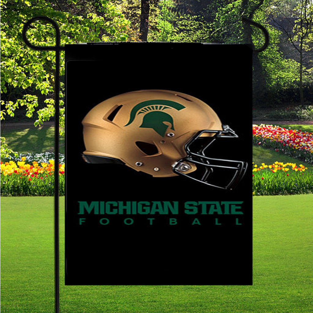 Michigan State Football Garden Flags Lawn 12 X 18 Inch