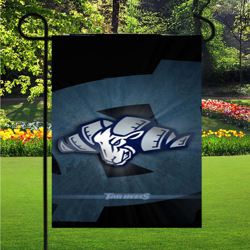 North Carolina Tar Heels Basketball Logo Garden Flags Lawn 12 X 18 Inch
