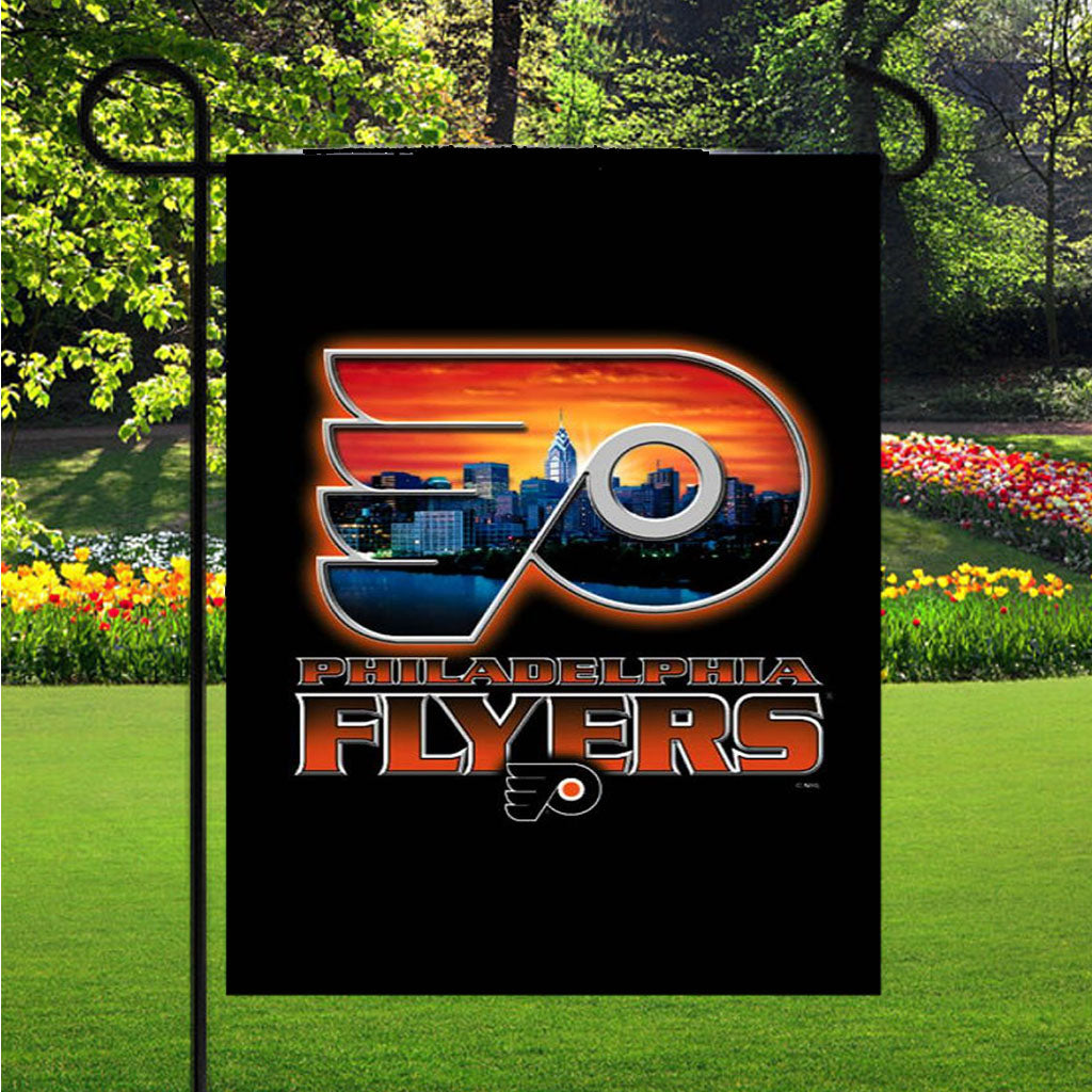Philadelphia Flyers Logo Ret Garden Flags Lawn 12 X 18 Inch