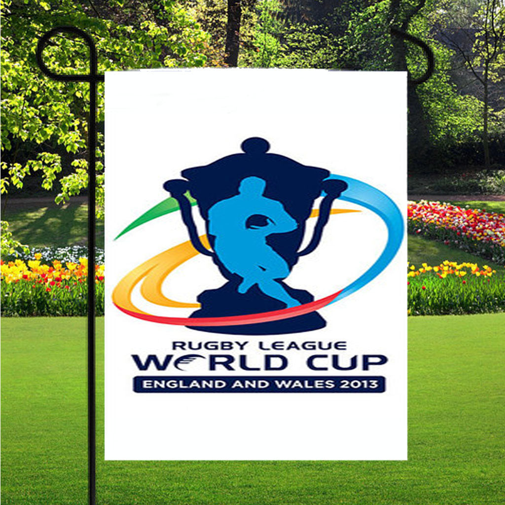 Rugby League Logo Garden Flags Lawn 12 X 18 Inch