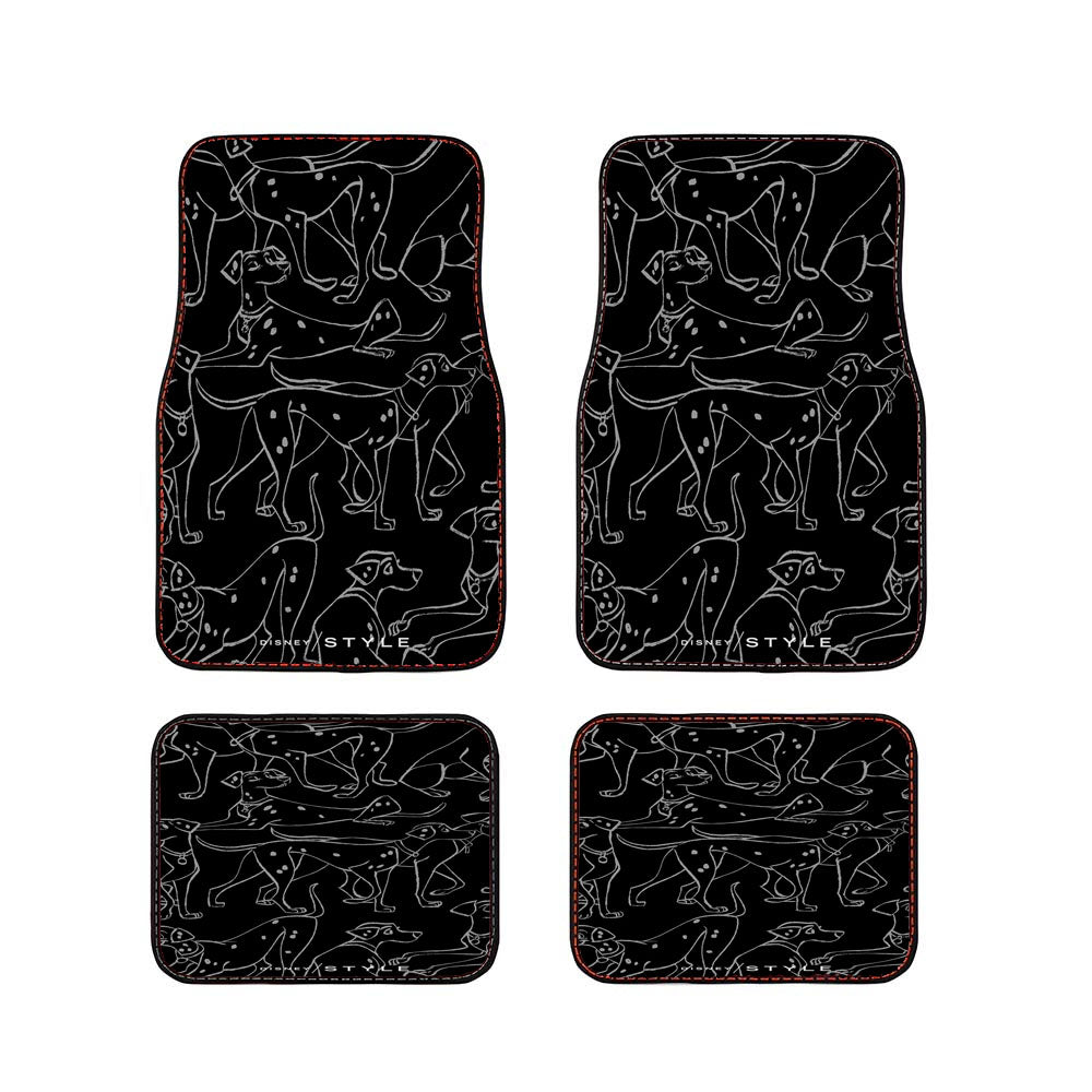 101 Dalmatians Pattern Car Floor Mats Accessories