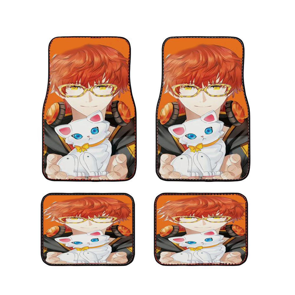 707 Flower Crown Car Floor Mats Accessories