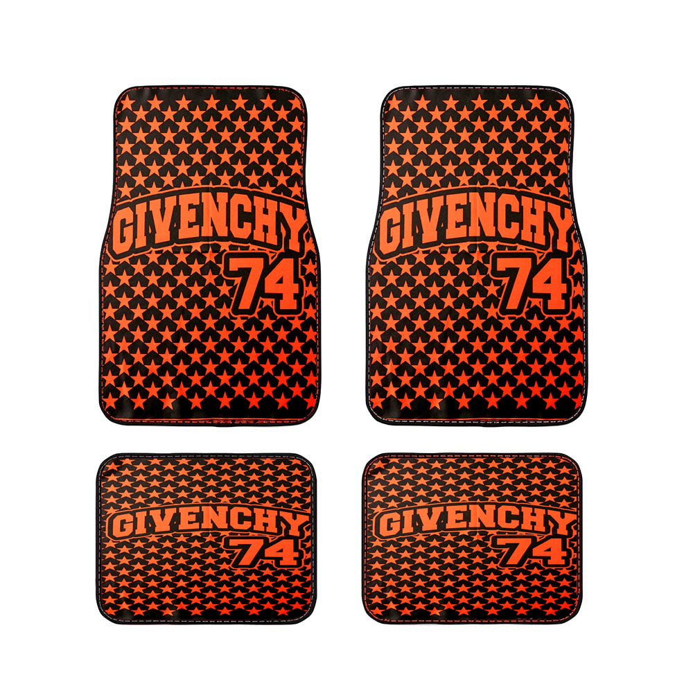 74 Givenchy Stars Scarf Car Floor Mats Accessories