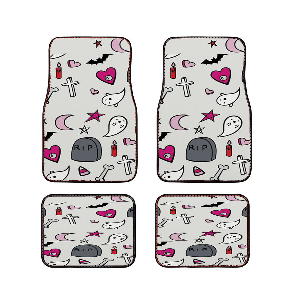 A Creepy Cute Halloween Car Floor Mats Accessories