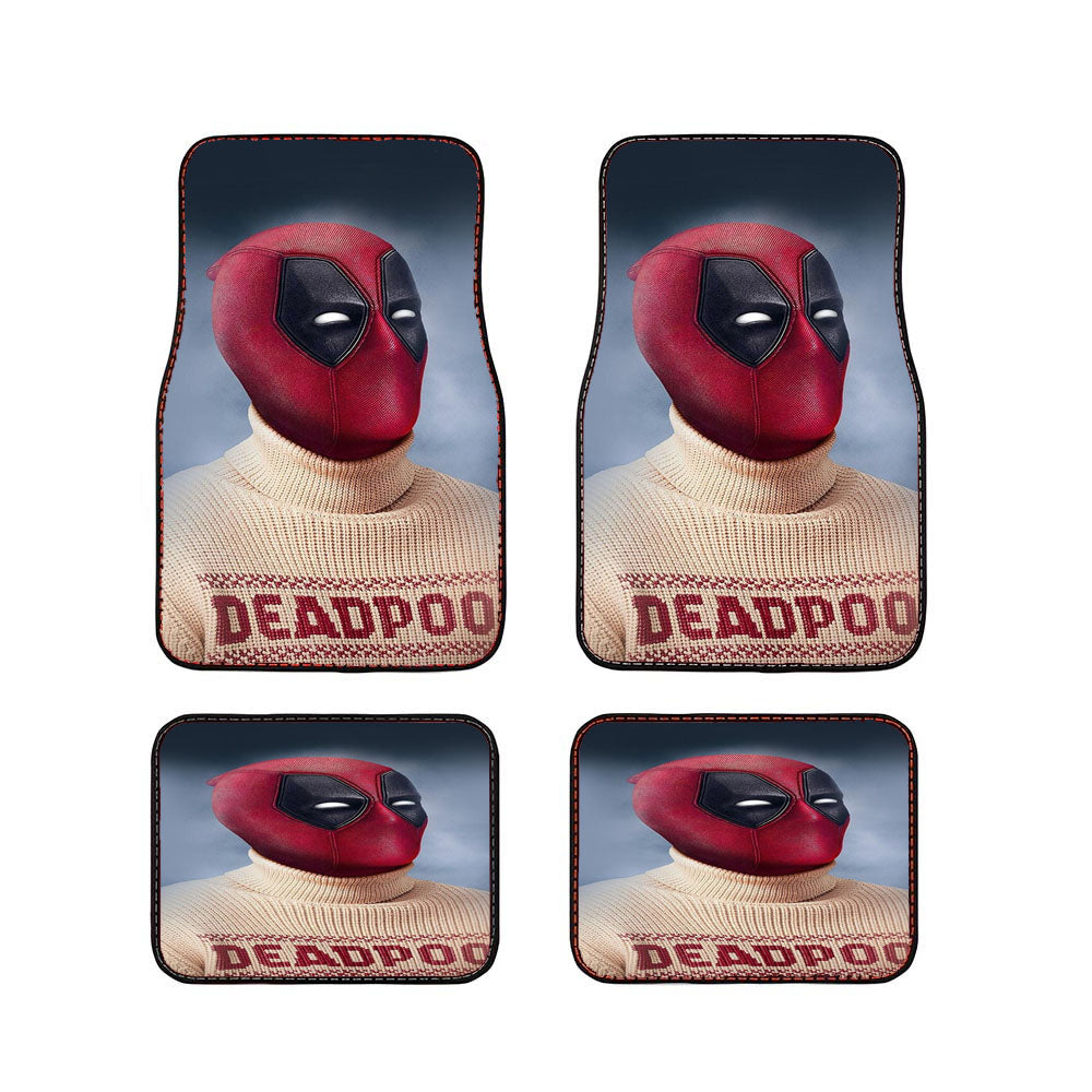 A New Class Of Super Hero Deadpool Car Floor Mats Accessories