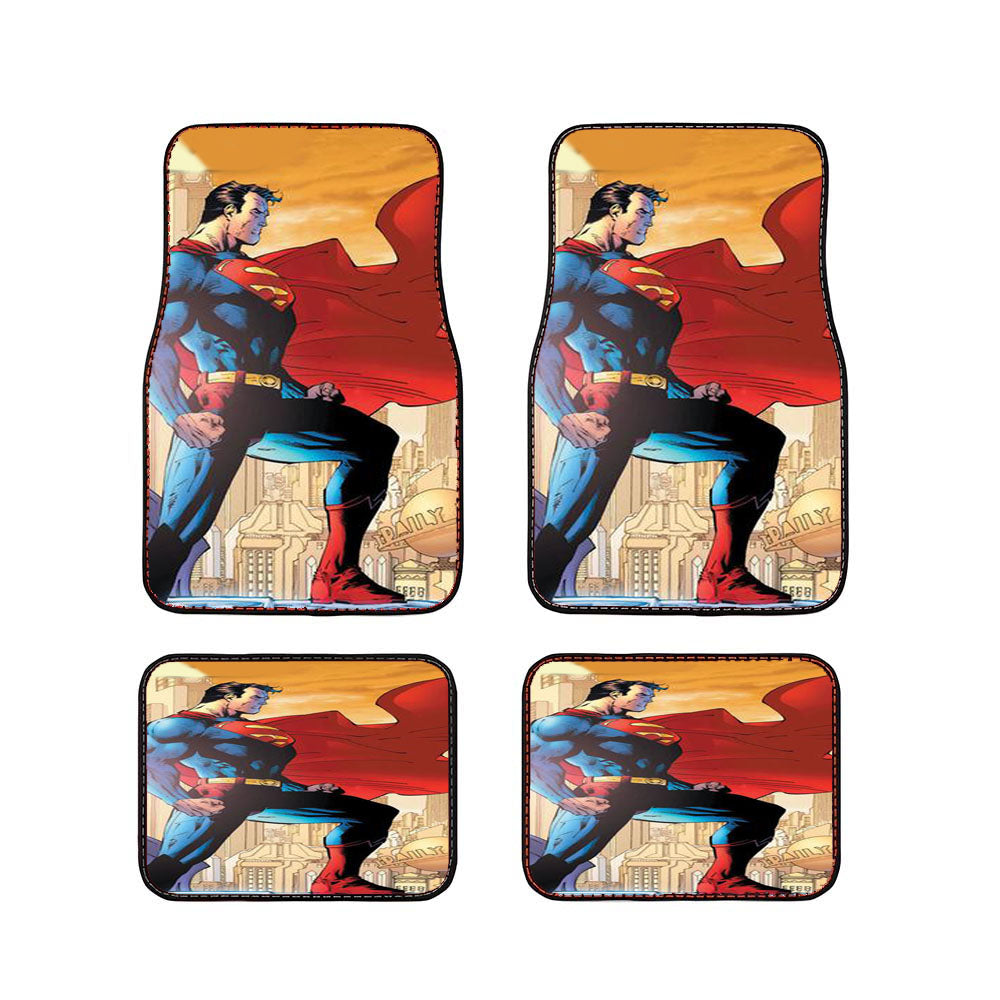 Absolute Superman Car Floor Mats Accessories