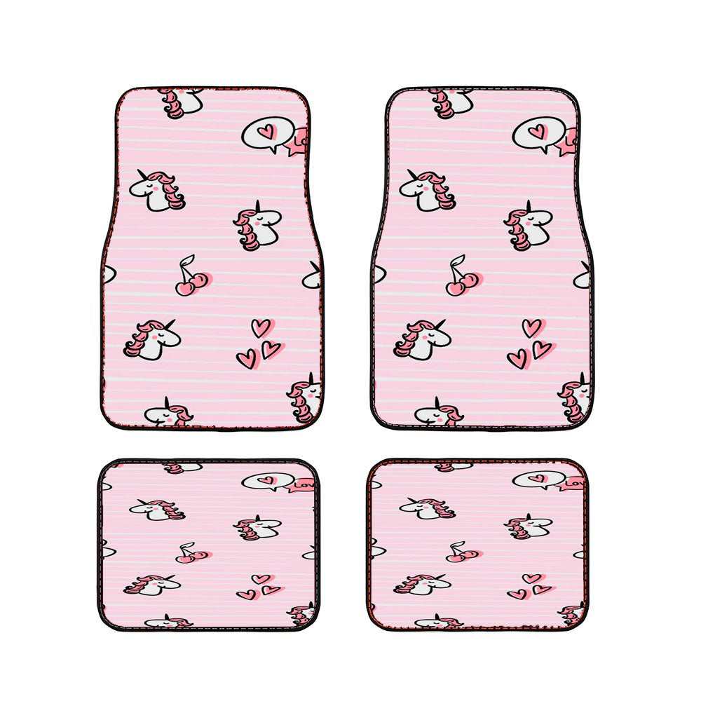 Abstract Unicorn Car Floor Mats Accessories