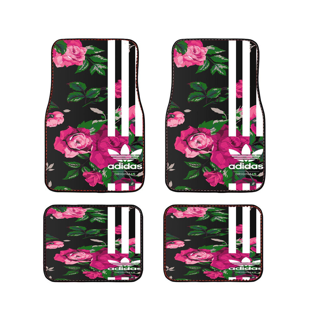 Adidas Flower Car Floor Mats Accessories