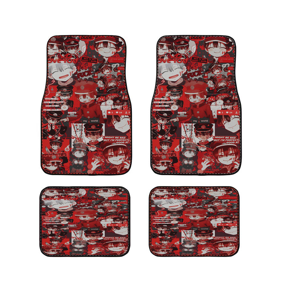 Aesthetic Toilet Bound Hanako-Kun Car Floor Mats Accessories
