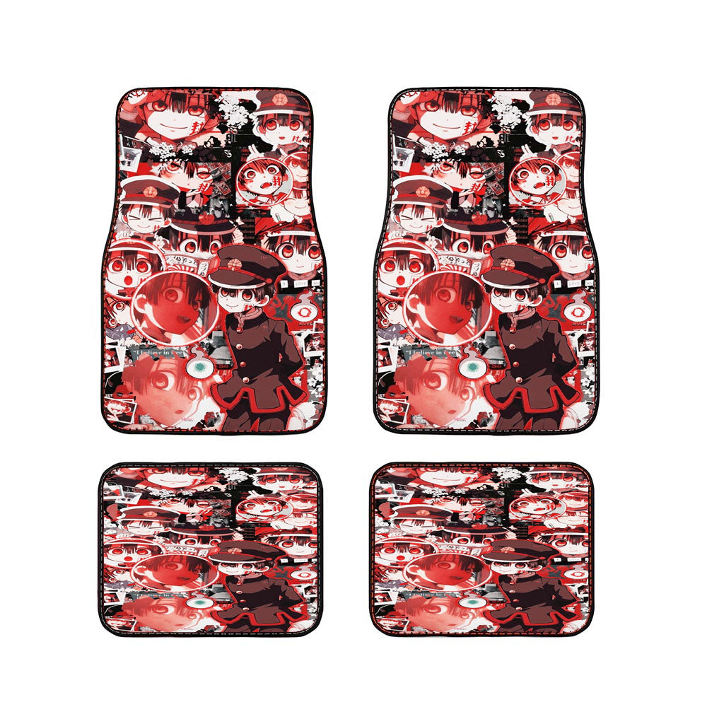 Aesthetic Toilet Bound Hanako-Kun Collage Car Floor Mats Accessories