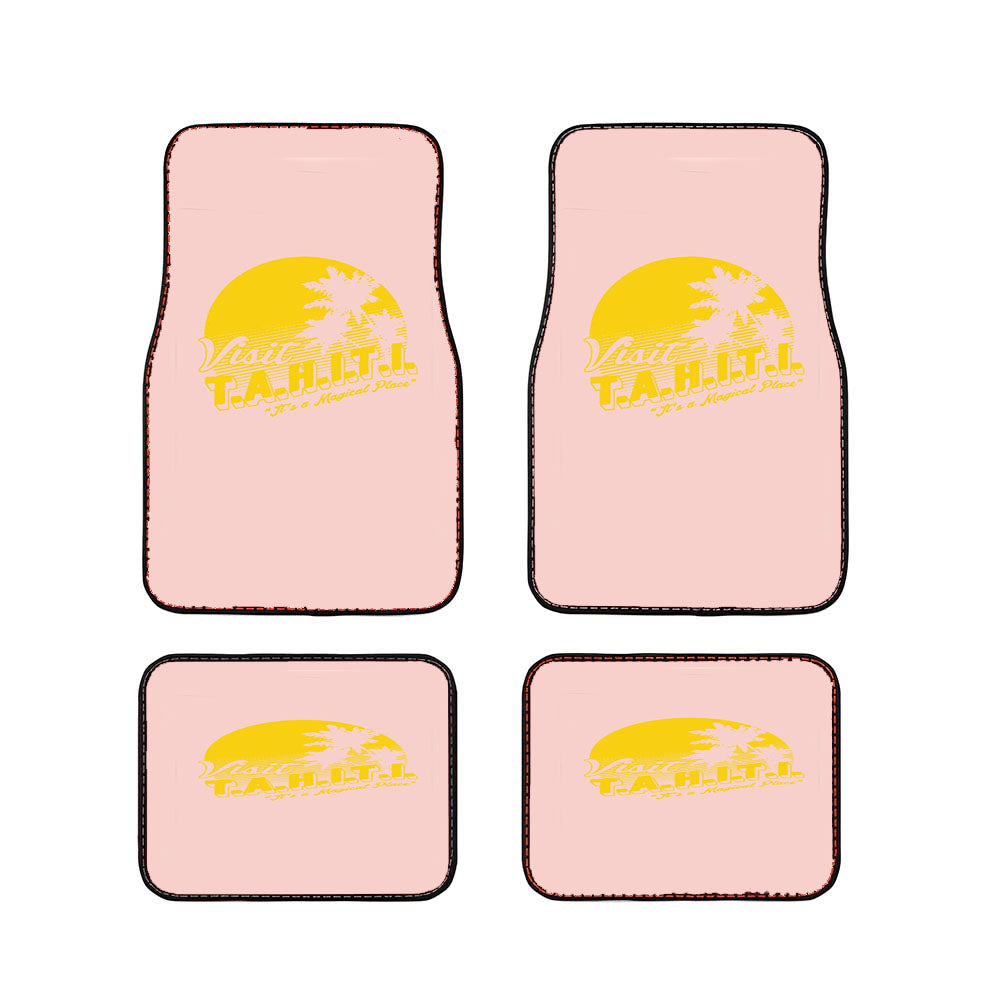 Agents Of Shield Visit Tahiti Marvel Avengers Car Floor Mats Accessories